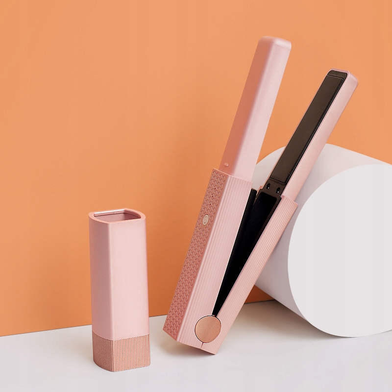 PROSTOWNICA LOKÓWKA DO WŁOSÓW 2w1 Bezprzewodowa mini prostownica do włosów Moc 18 W