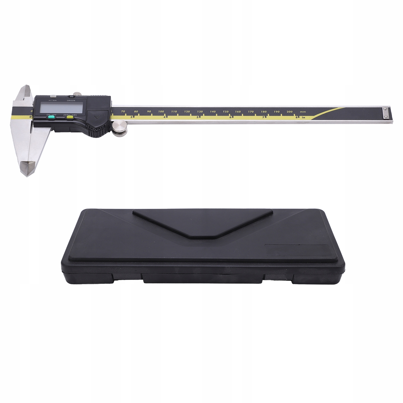 SUWMIARKA ELEKTRONICZNA METALOWA 0-200MM + OBUDOWA