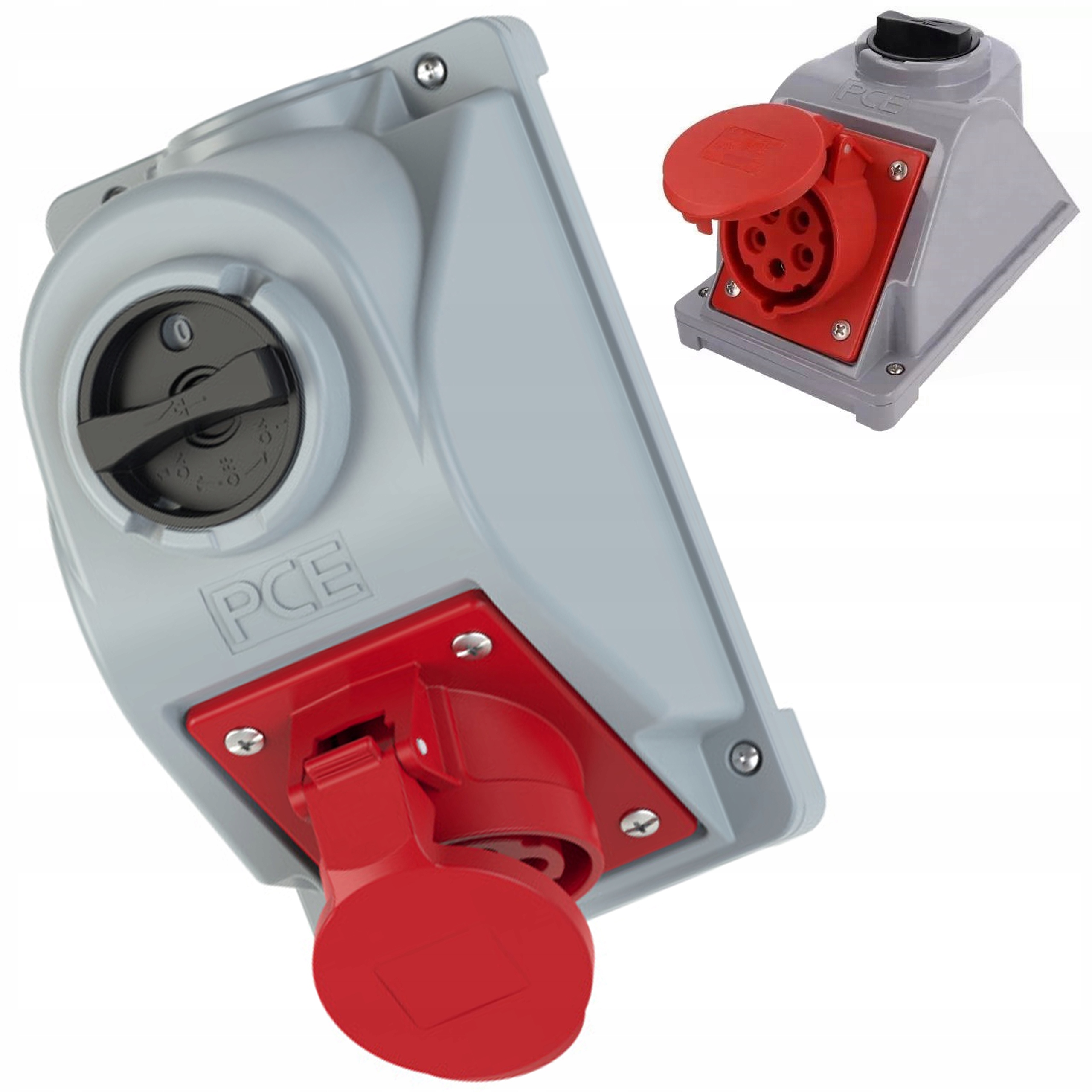 Pevná zásuvka s vypínačem COMBO-pol 32A 5P 400V