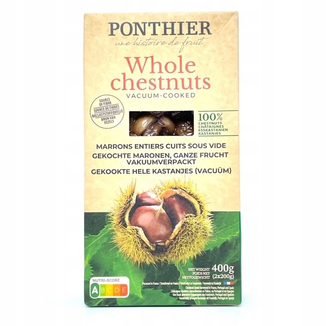 2 x vařené kaštany 400 g – Ponthier