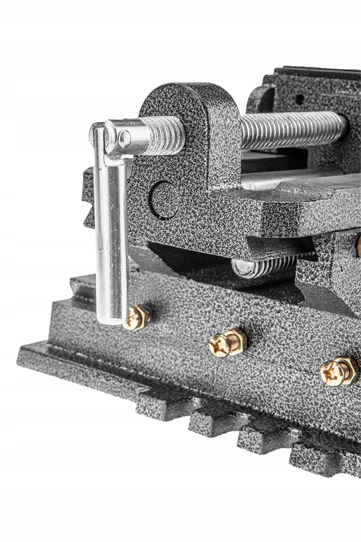 Imadło maszynowe krzyżowe dwuosiowe 100 mm Seria TOP-35-035