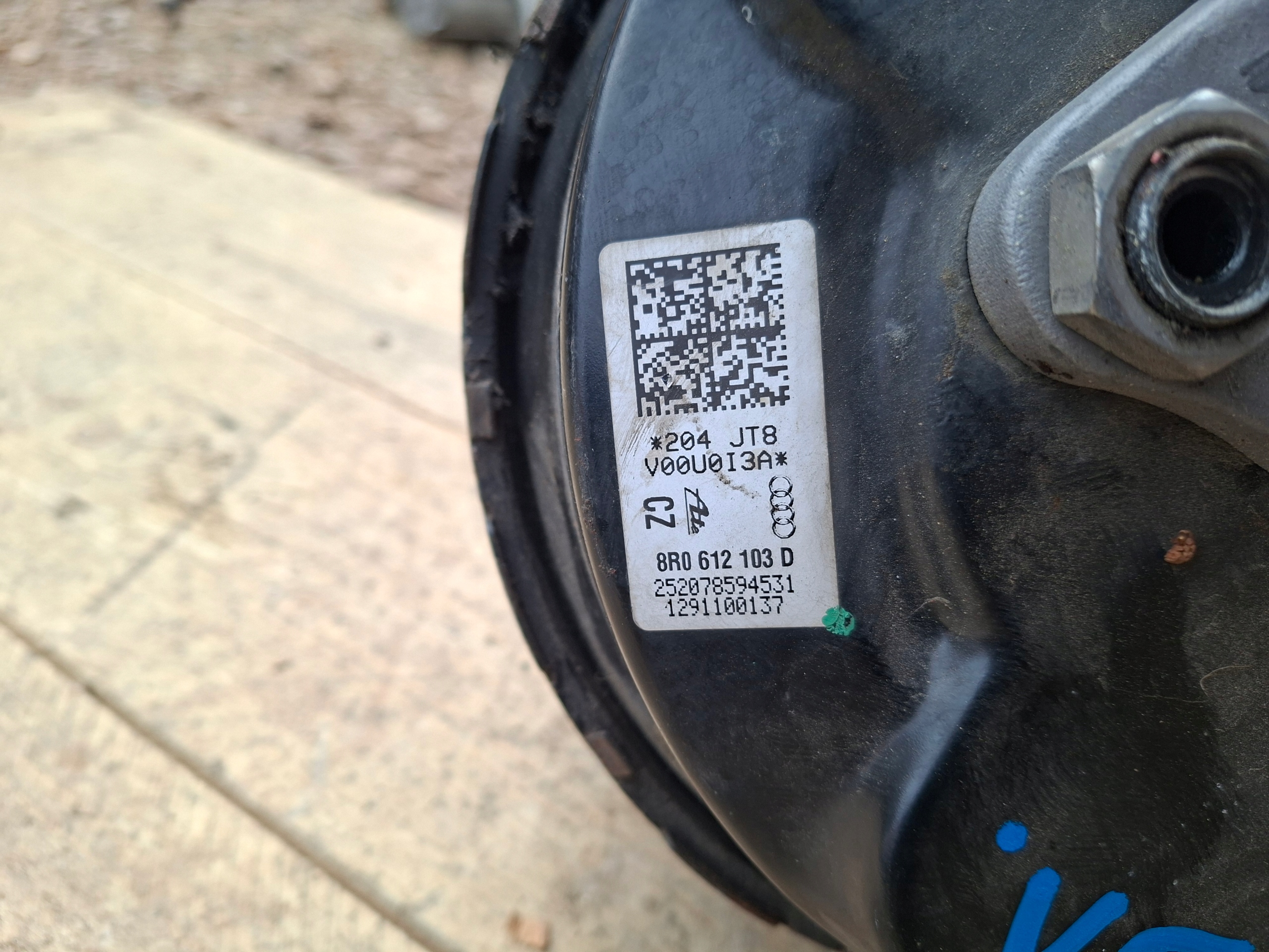 servo Servofreno AUDI A4 B8 Q5 8R 8R0612103D