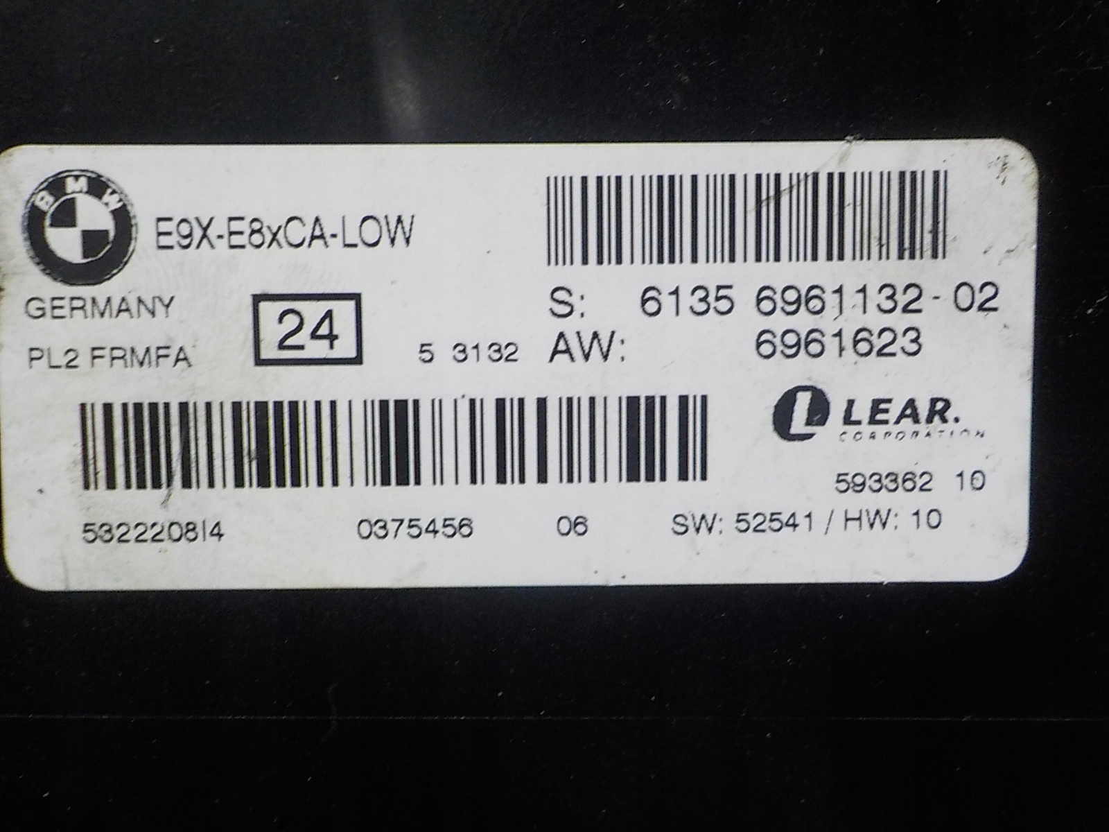 BMW X5 E53 modulo luci 6135 6961132 6961132 24