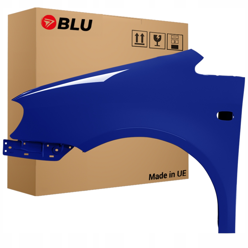 Blu Blatník Vw Caddy III 3 2K LL5M levý modrý 04-10 přední