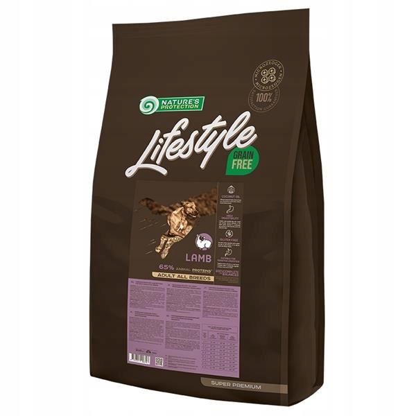 Levně Nature's Protection Dog Dry LifeStyle Gf Lamb 10 kg