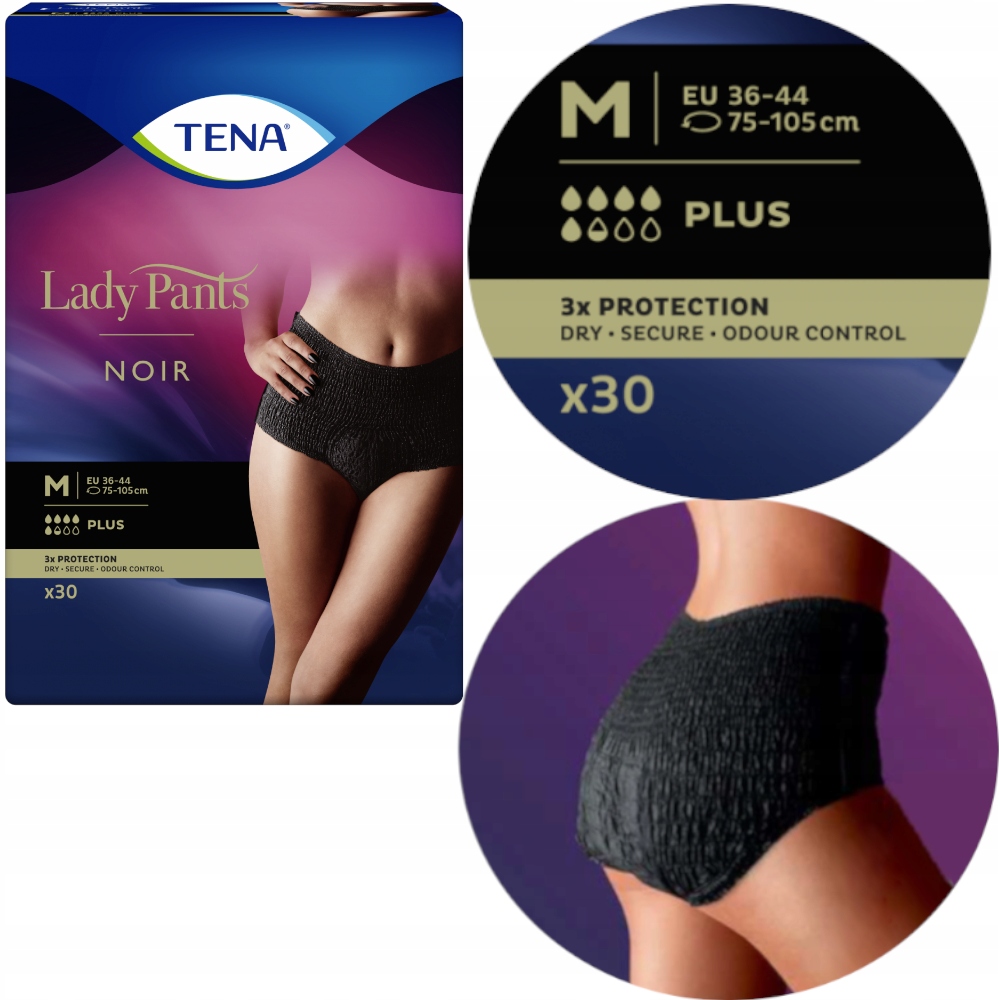 

Tena Lady Pieluchomajtki Dla Kobiet Wciągane 30 M