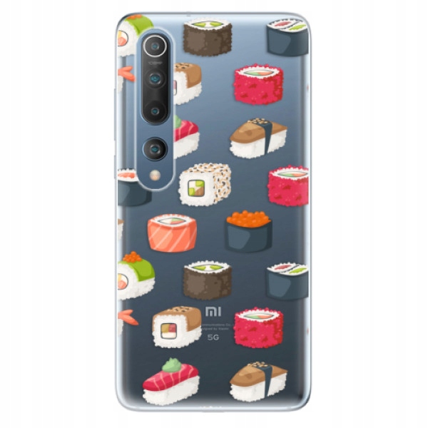 Silikonowe etui iSaprio Sushi Pattern do Xiaomi Mi 10 Mi 10 Pro