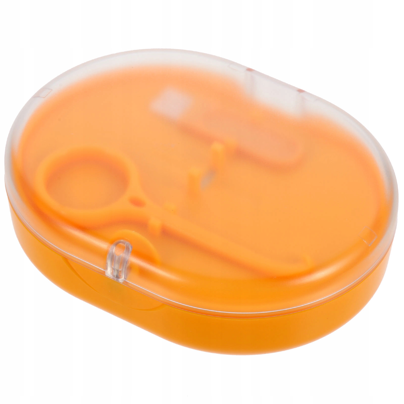 1 Of Travel Retainer Box Mirror Design Retainer Case Denture Box Double-lay