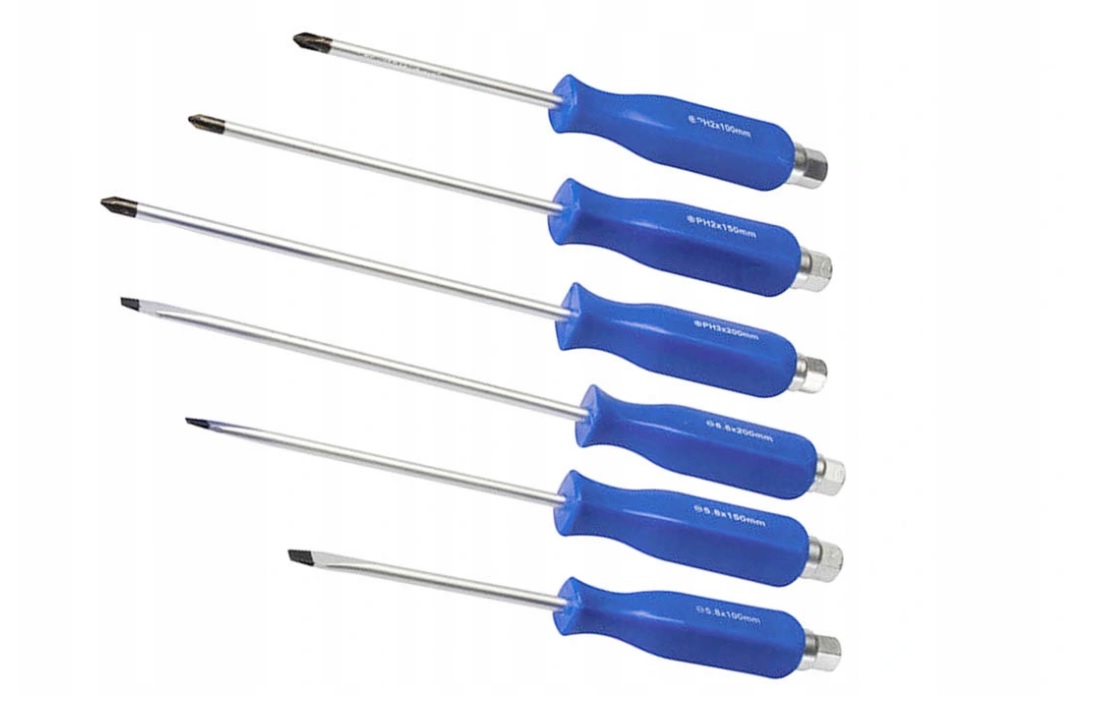 

Zestaw Śrubokrętów Do Pobijania Wkrętaki 6EL