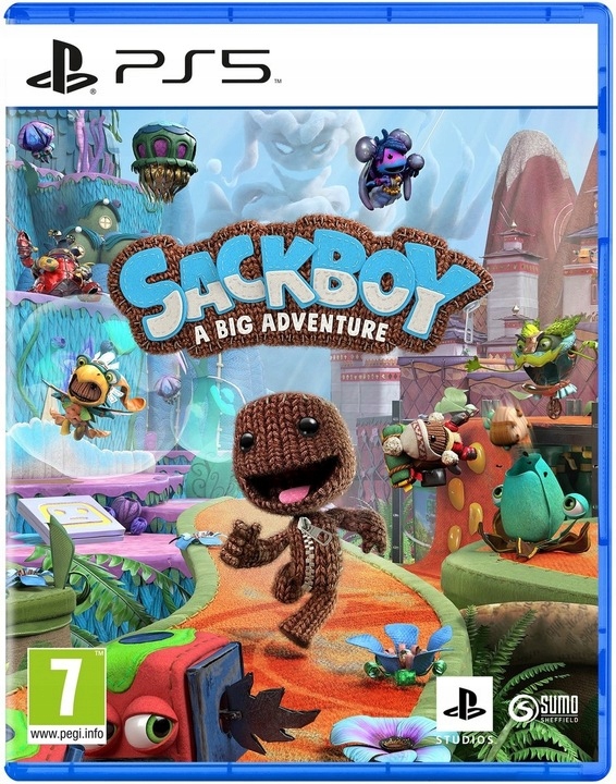 Sackboy: Wielka Przygoda Polska Wersja PS5 Płyta Playstation 5 Gra Box Nowa