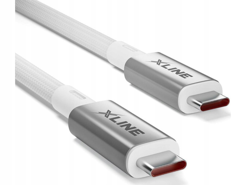 Kabel Usb Typ-C Usb Typ-C Gotze & Jensen Golden Line 1 m Biały