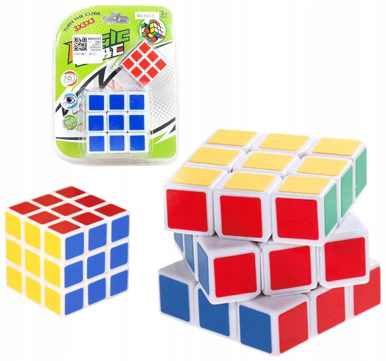 

Kostka Logiczna Do Układania Układanka 3x3x3 2 W 1