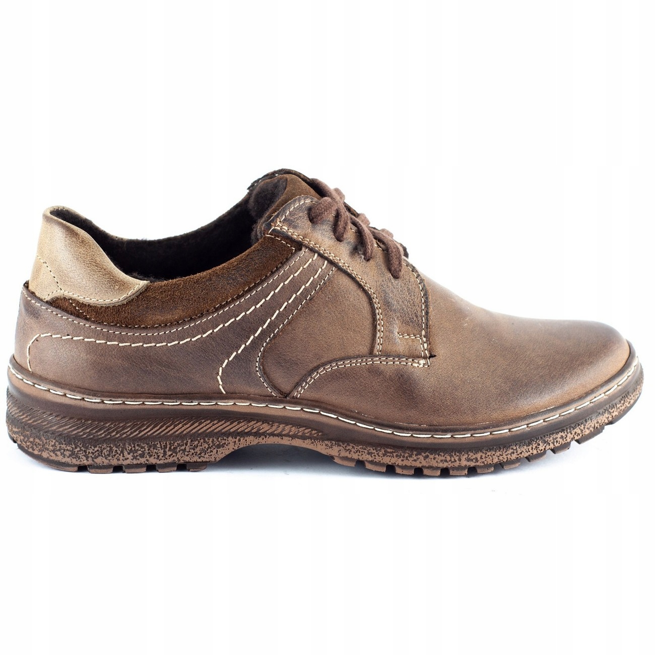 

Buty Olivier Skóra Naturalna 835 Brąz Modne 43