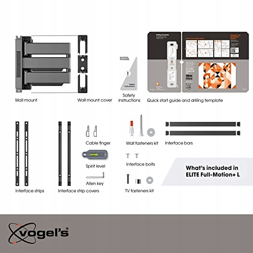 VOGEL'S Elite TVM 5645 TV Mount 40-77" 45kg VESA 600x400 — miniatura 6