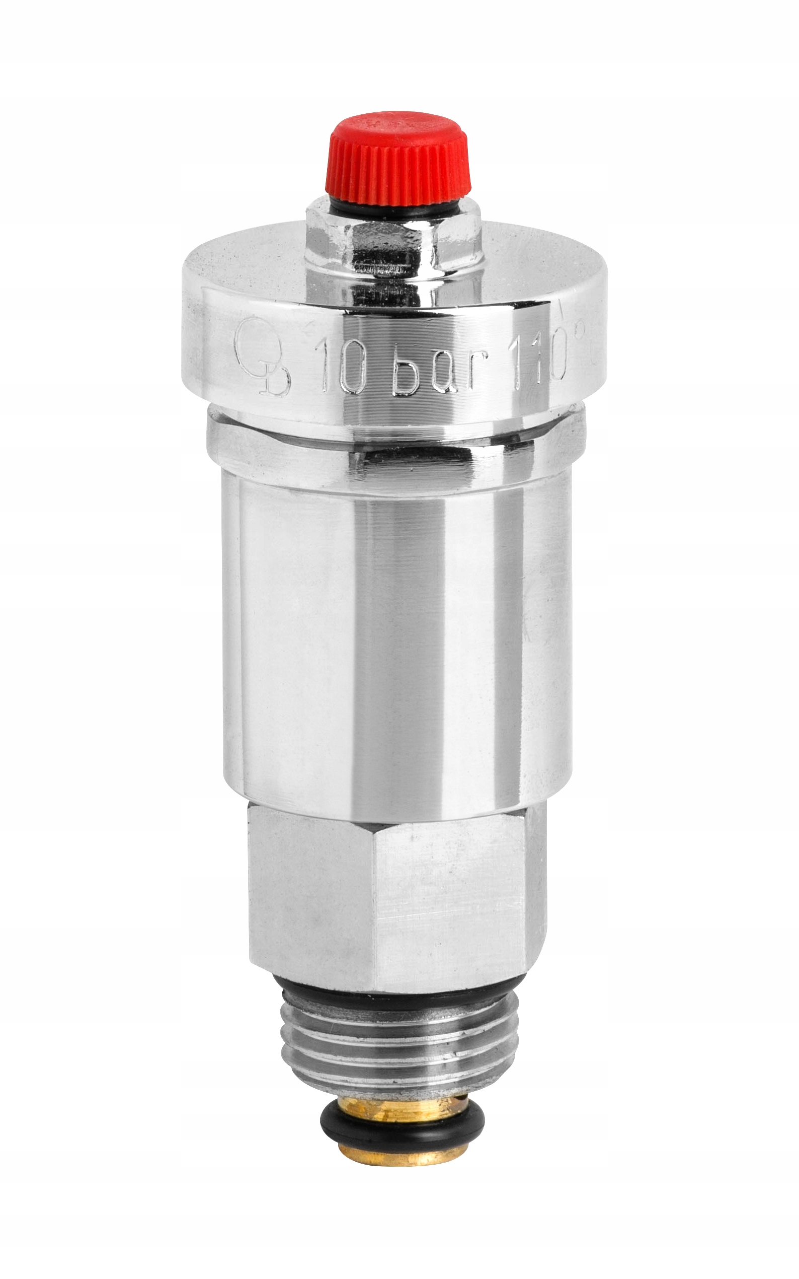 Odpowietrznik automatyczny 1/2" pionowy z zaworem