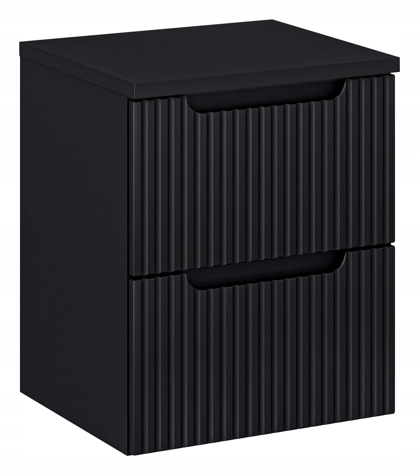 Szafka pod Umywalkę Nova Black 50cm z Blatem