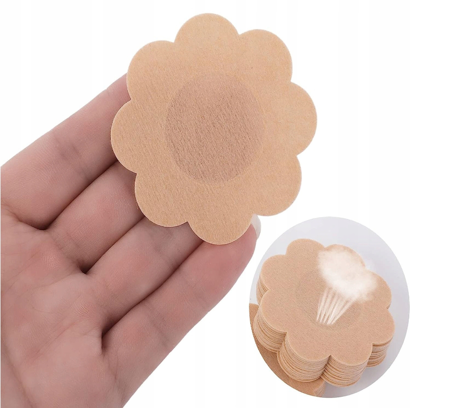 TAŚMA MODELUJĄCA UNOSZĄCA BIUST 5M PLASTRY 20 SZT Odcień ecru