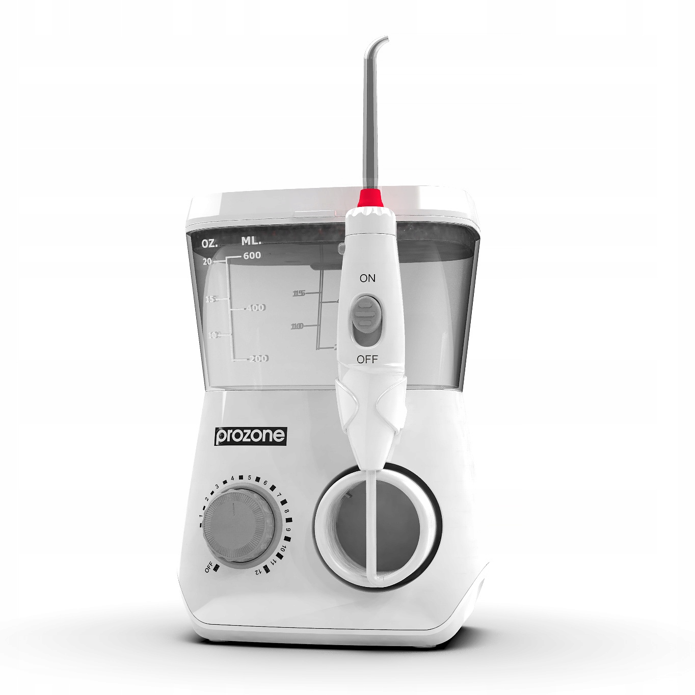 Irygator do zębów ProZone D6 White 5 końcówek