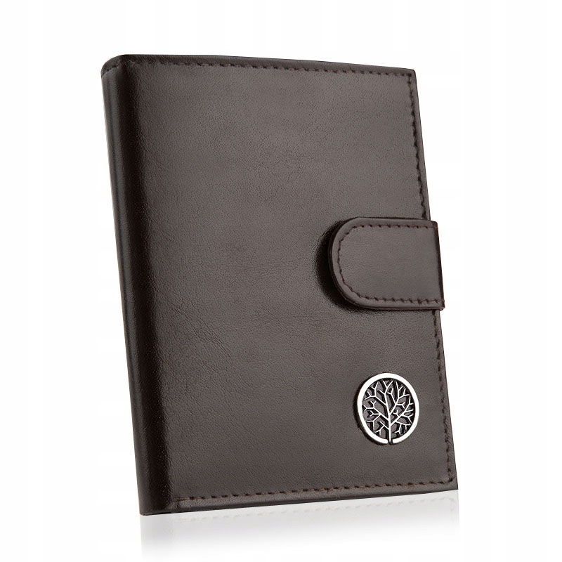 

Skórzany Portfel Męski Betlewski Duży Pionowy Rfid