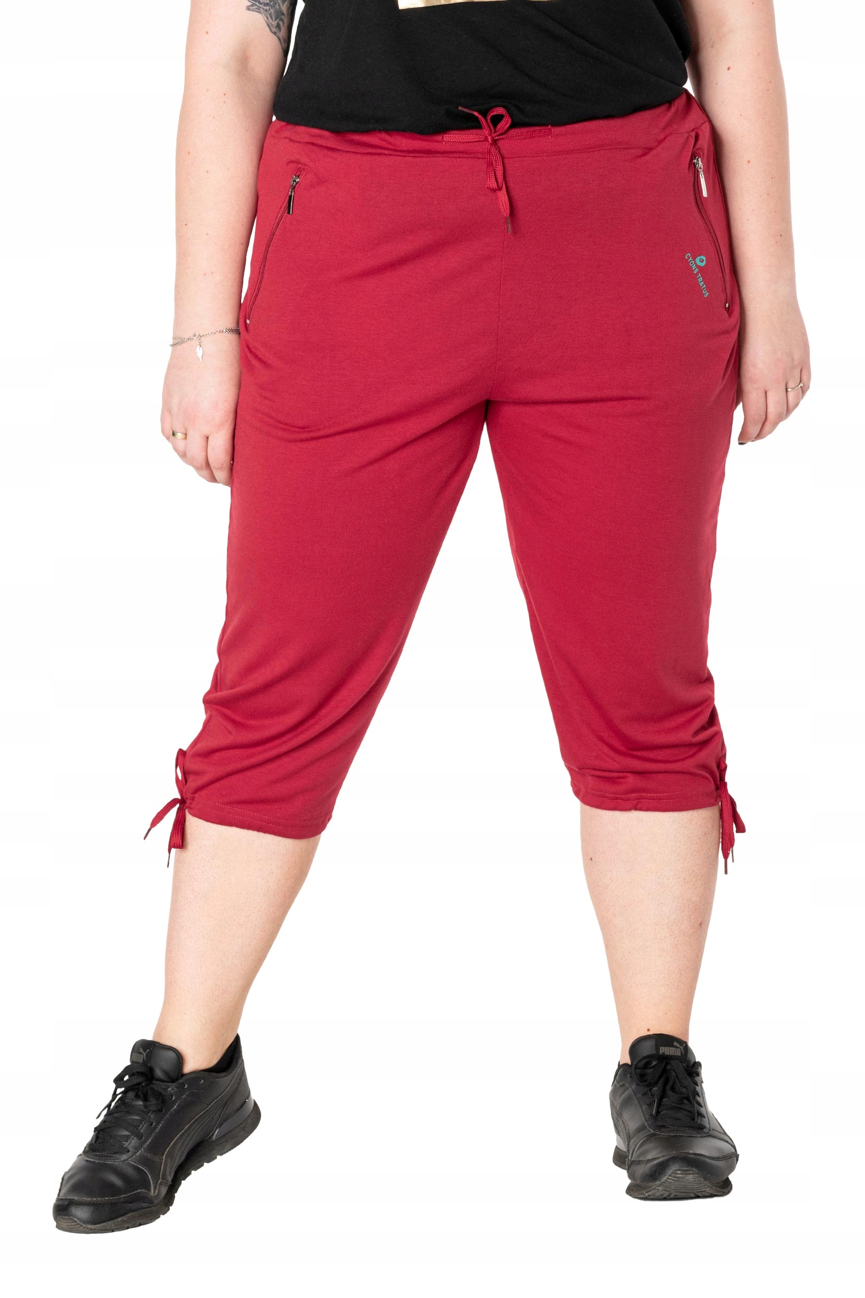 

Duże Krótkie Spodenki Damskie Rybaczki 8162-8 7XL