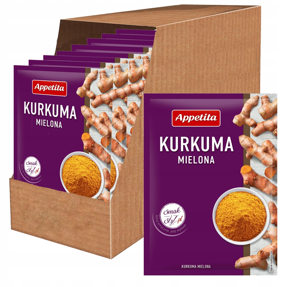 Levně Appetita Kurkuma mletá 20 g x 25 kusů