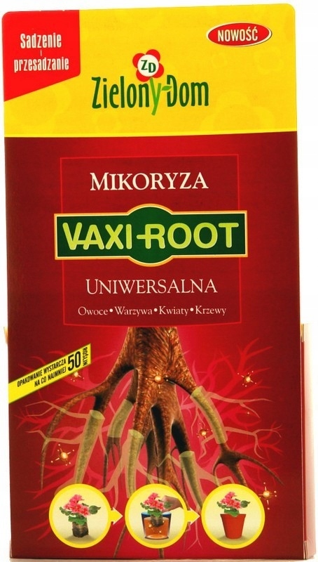 

Mikoryza Vaxi-Root Uniwersalna 40g na 50 Roślin