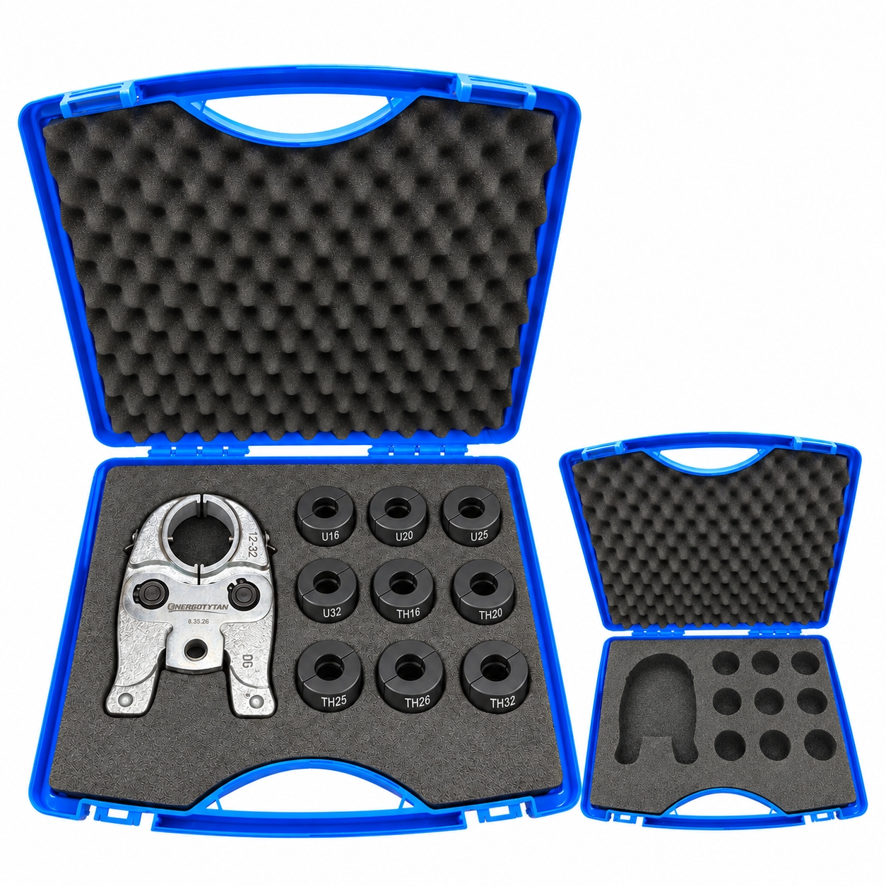 Kufr Na Upínací Čelisti Matrice Mini pro Romax, Ridgid, Geberit, MILWau
