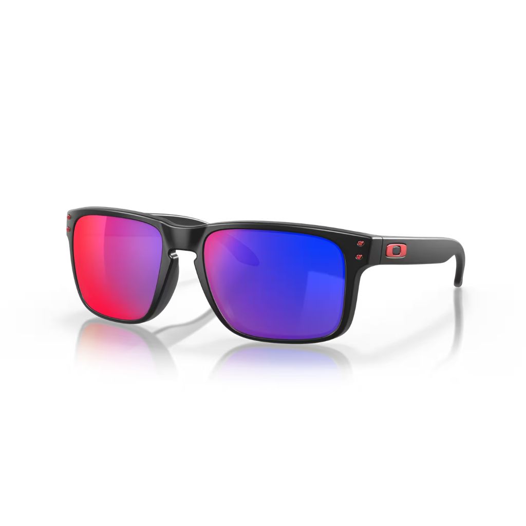 Sluneční brýle Oakley Holbrook matte black/red iridium