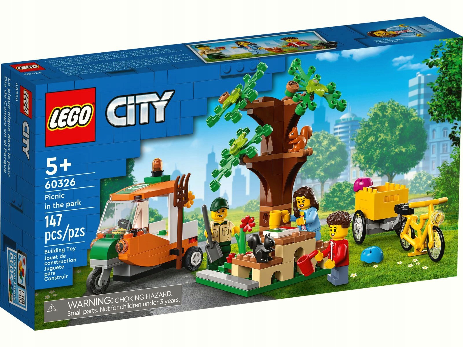 

Oryginalne Lego City 60326 Piknik w Parku Klocki