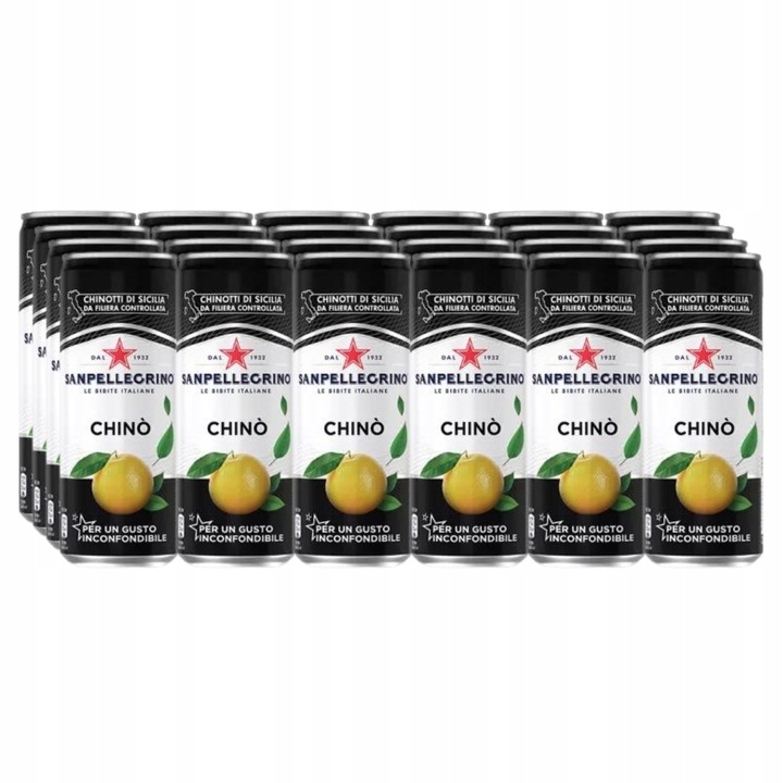 Levně San Pellegrino Chino 24x 330ml italský sycený nápoj