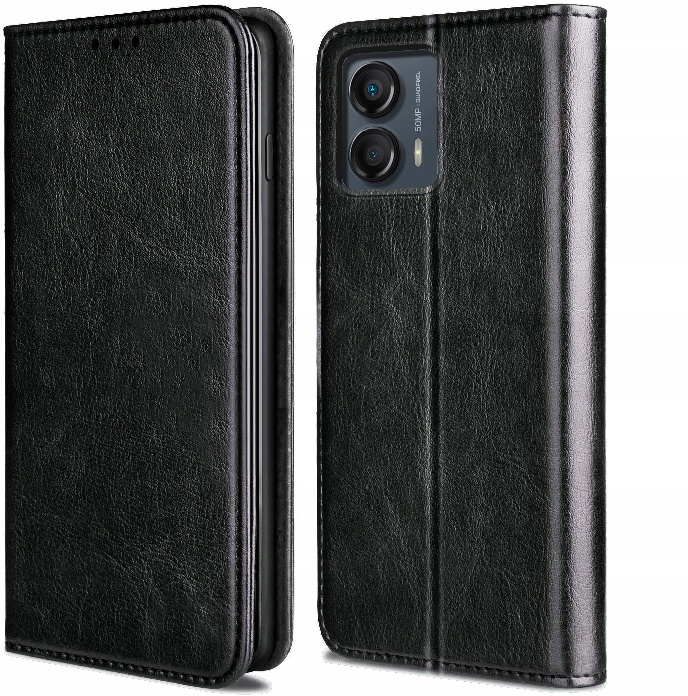 

Etui Skórzane do Motorola Moto G13 G23 G53 5G