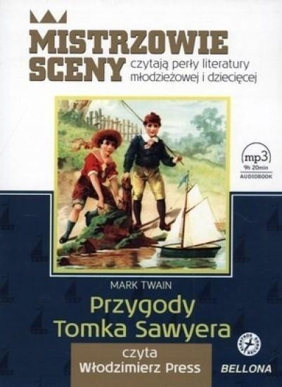 PRZYGODY TOMKA SAWYERA. AUDIOBOOK, MARK TWAIN