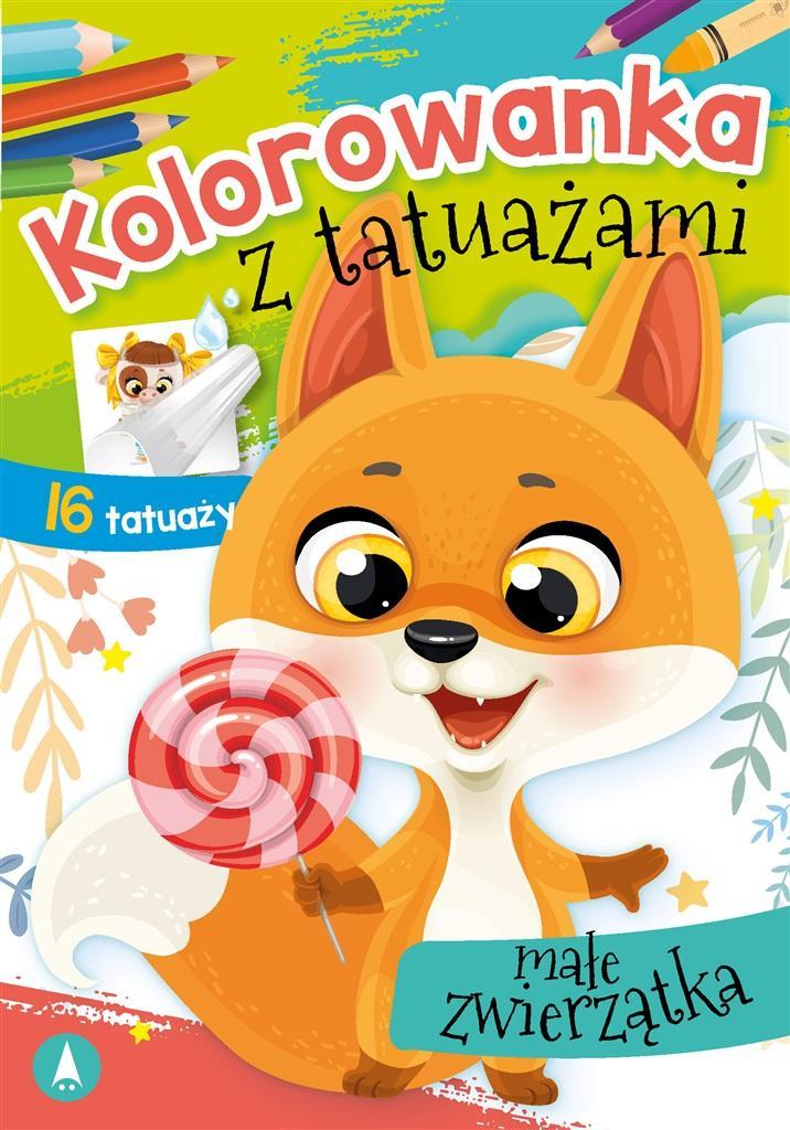 Skrzat Kolorowanka Z Tatuażami Małe Zwierzątka