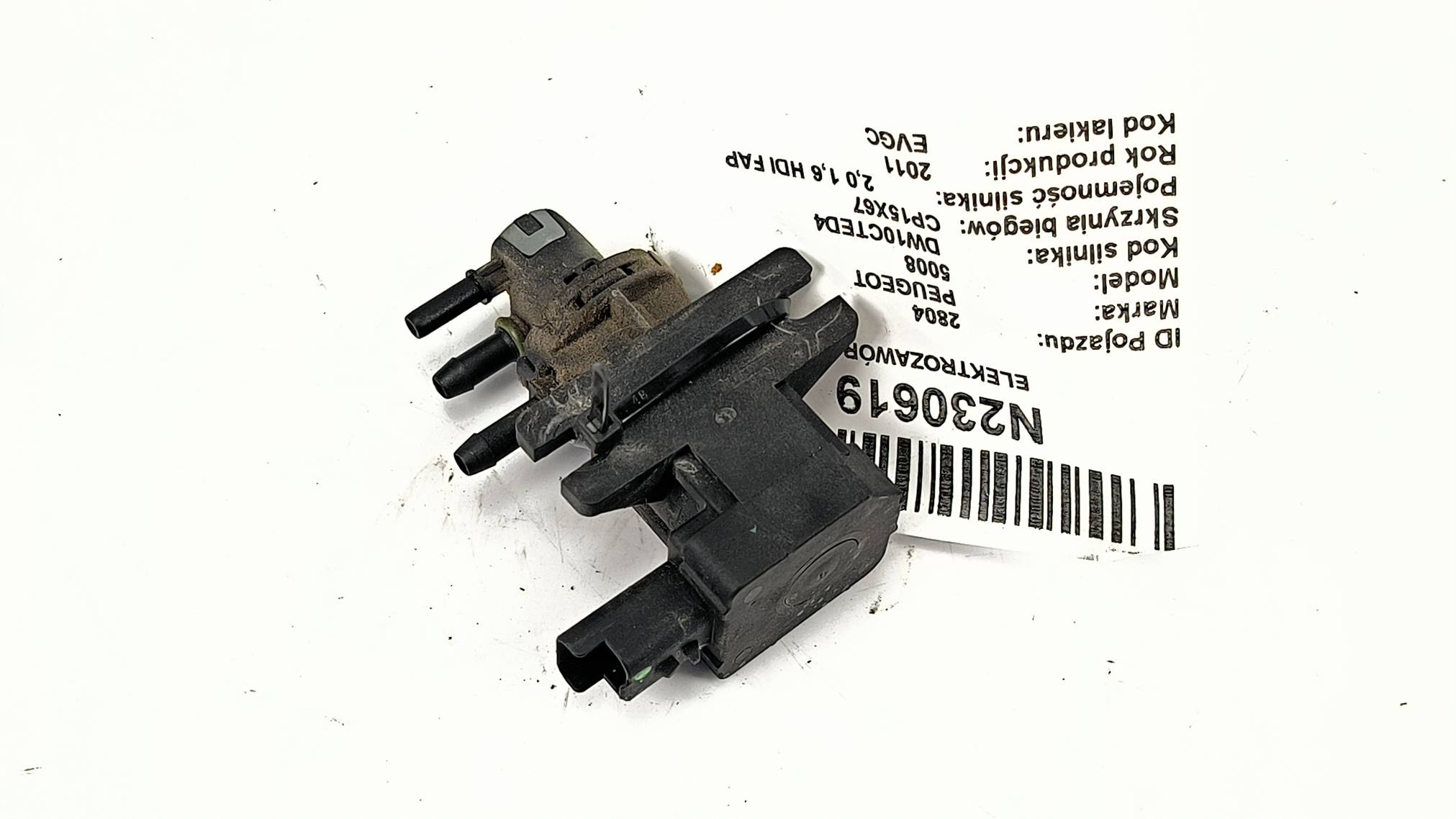 Électrovanne 9674084680 PEUGEOT 5008