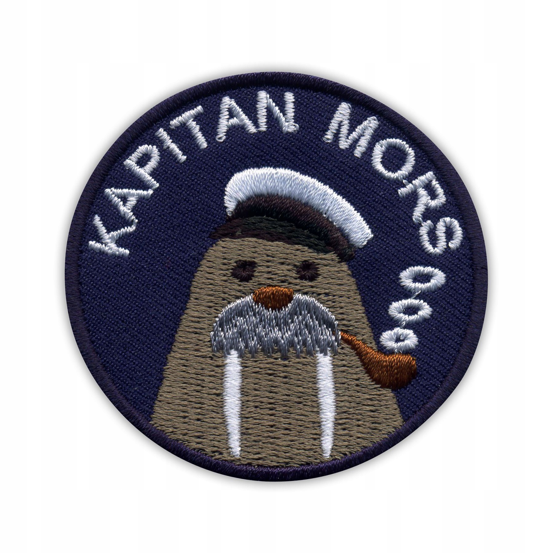 

Naszywka Kapitan Mors, dla morsów Haft