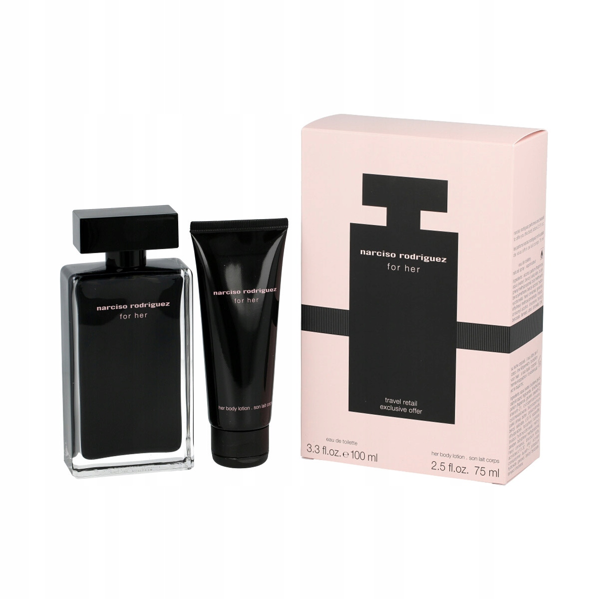 Narciso Rodriguez For Her Edt 100 ml Bl 75 ml W