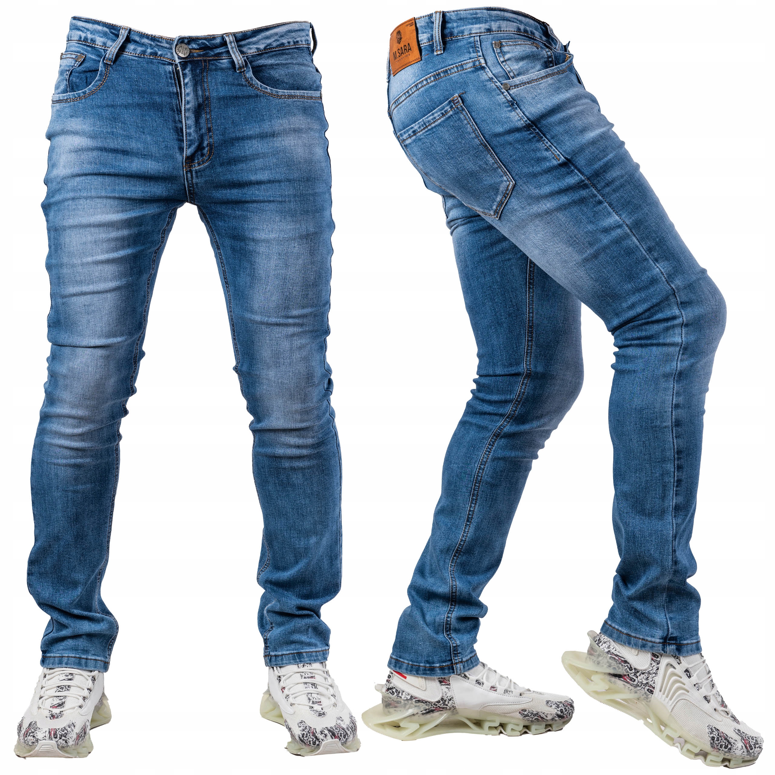 Pánské džínové kalhoty Slim Rose vel. 35