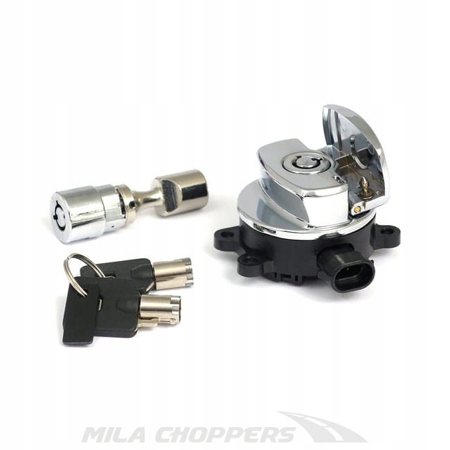 Spínač Zapaľovania zámok hlavy 11-15 Fxst, 11-17 Flst/c/f/n, Fls/s, 14-17 Flhr/c