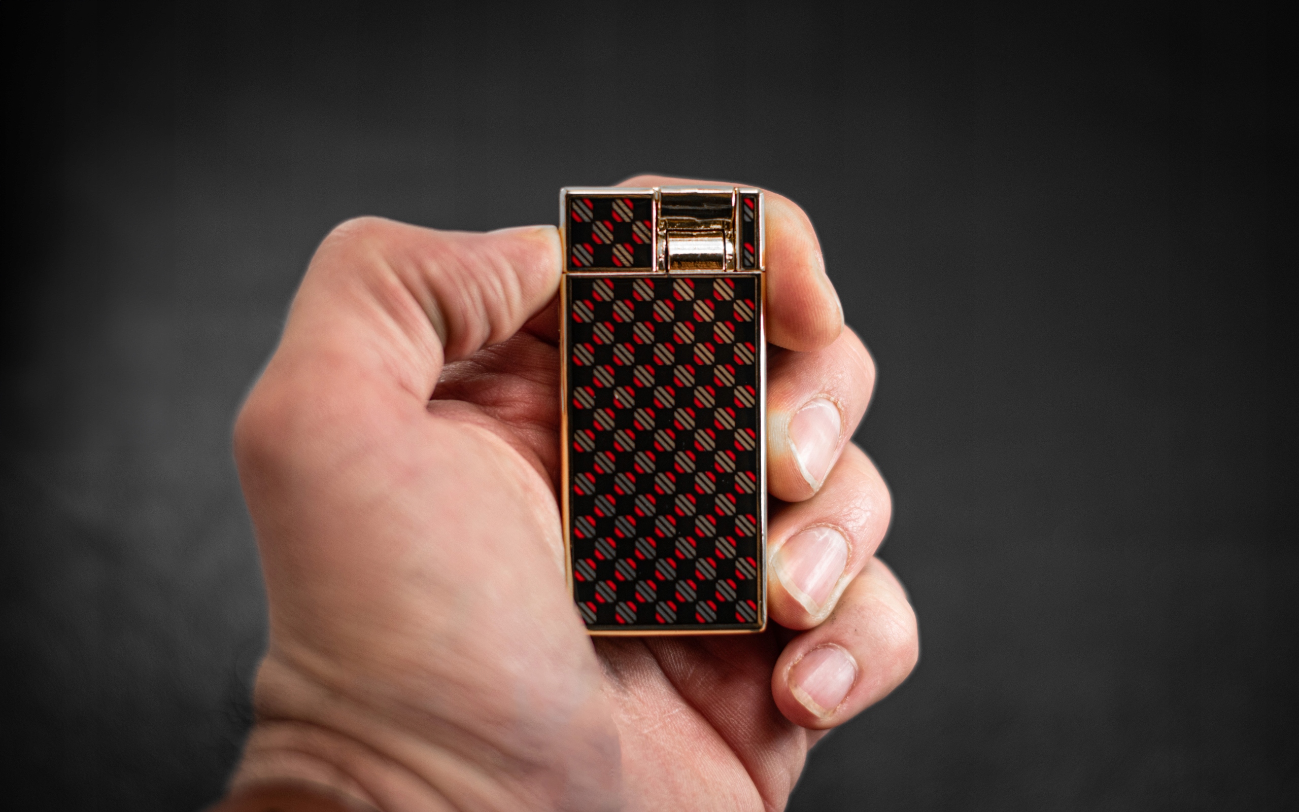 ELEGANCKA ZAPALNICZKA ŻAROWA METAL PREZENT LASER Kod producenta brak