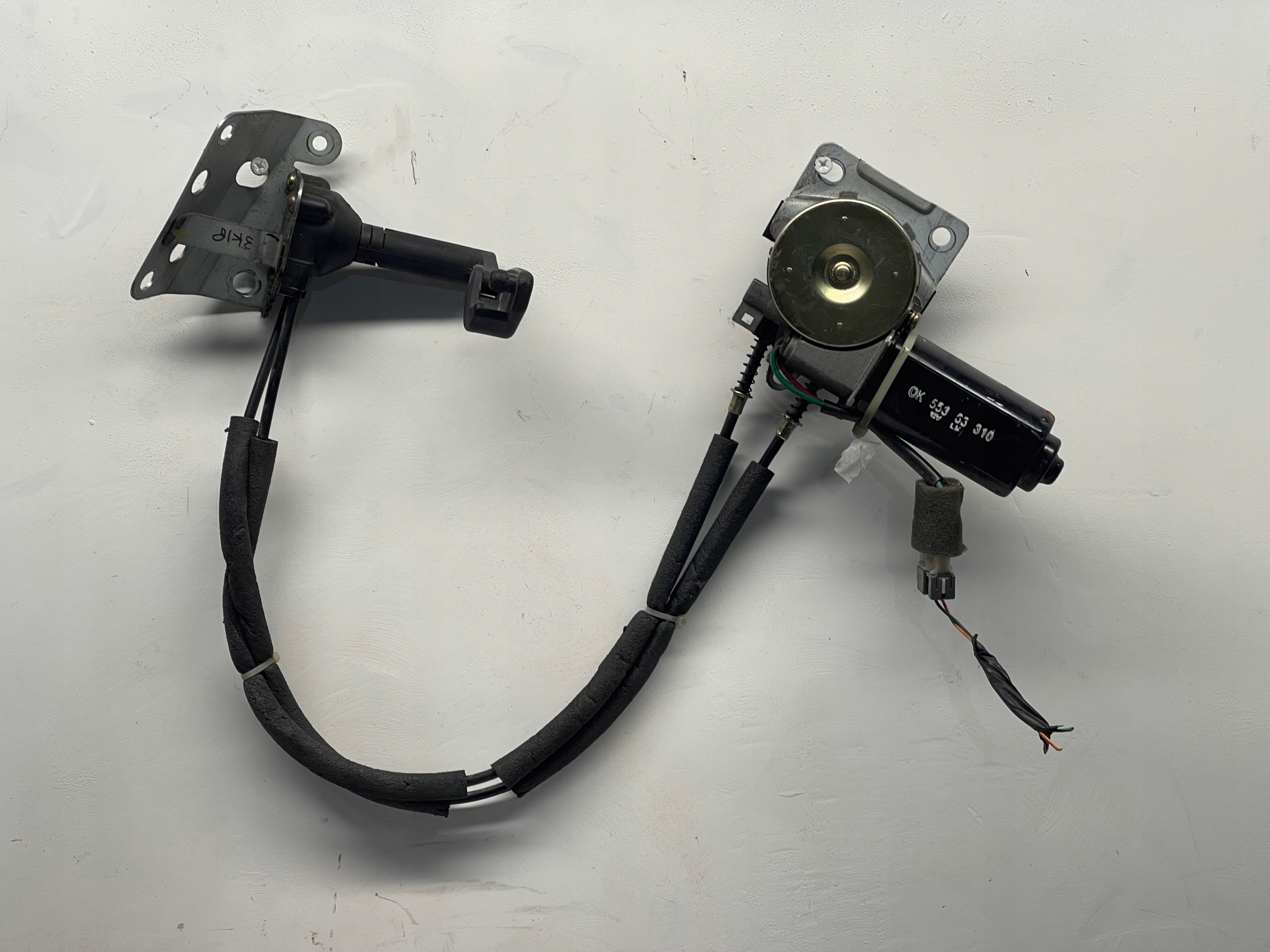 0K55363310 mechanism windows left rear part kia carnival and