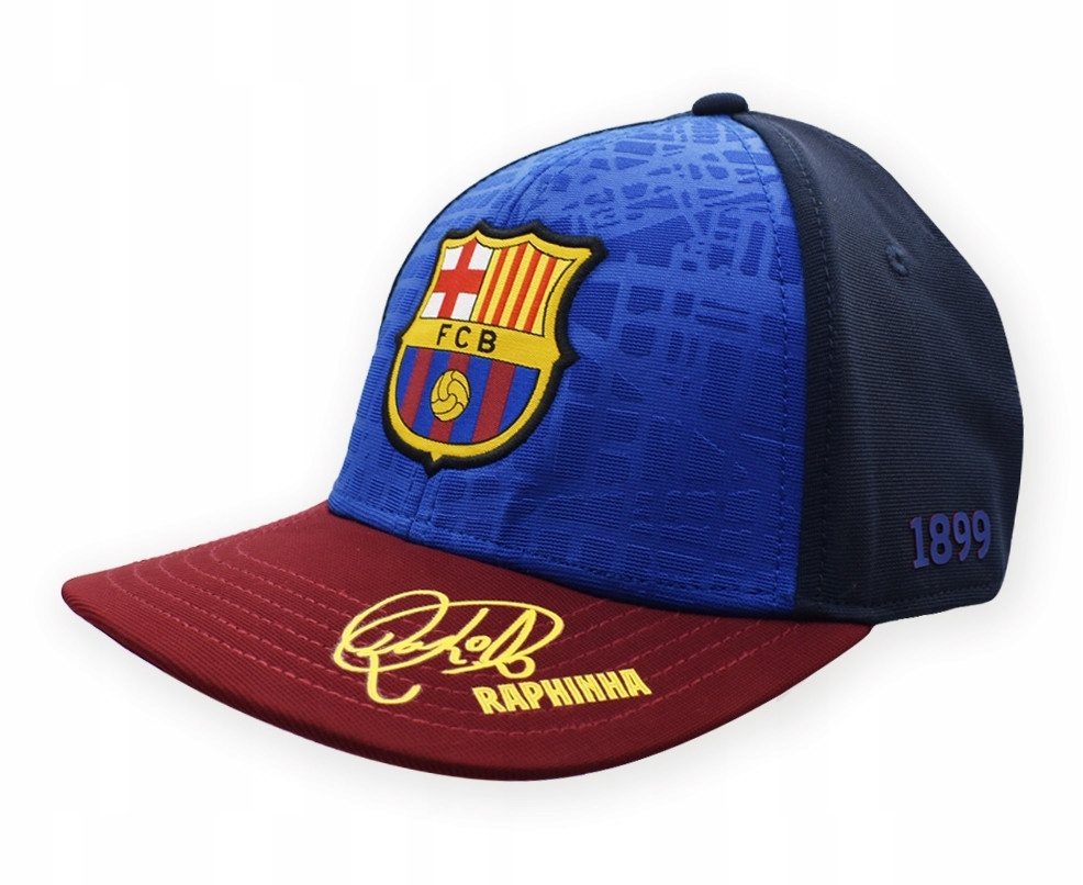 Czapka z daszkiem Fc Barcelona Raphinha oficjalna licencjonowana