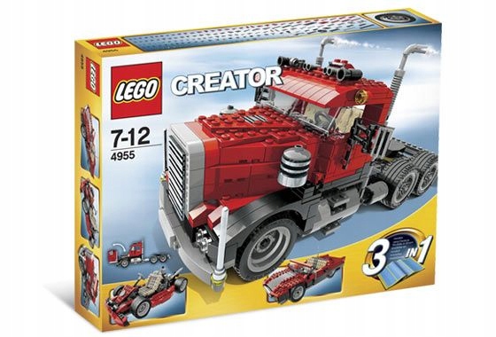 LEGO Creator 4955 Big Rig • Cena, Opinie - Allegro