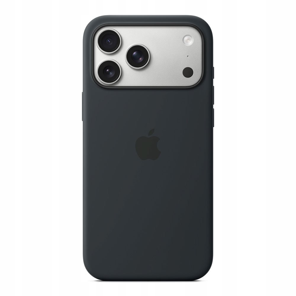 iPhone 17 Pro Max Silicone Case with Ms – Black MGFR4ZM/A