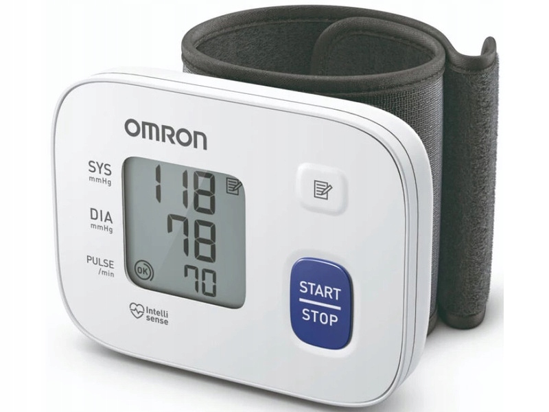 Ciśnieniomierz Omron RS1 HEM-6160-E Biało-czarny