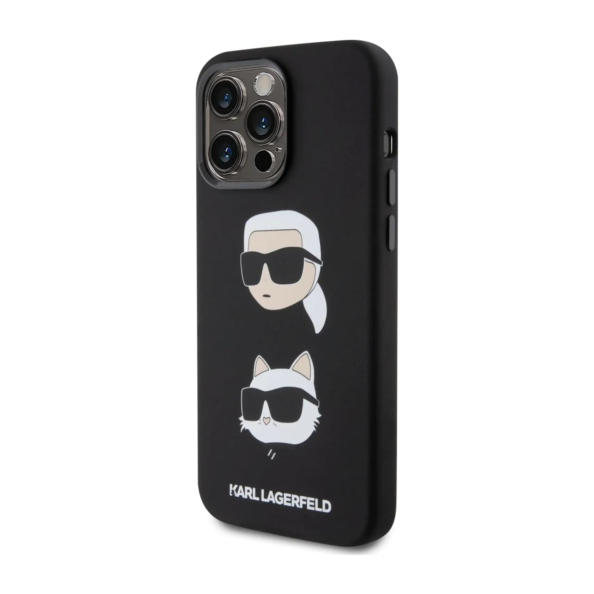 Etui Karl Lagerfeld KLHCP15LSDHKCNK, czarne iPhone 15 Pro
