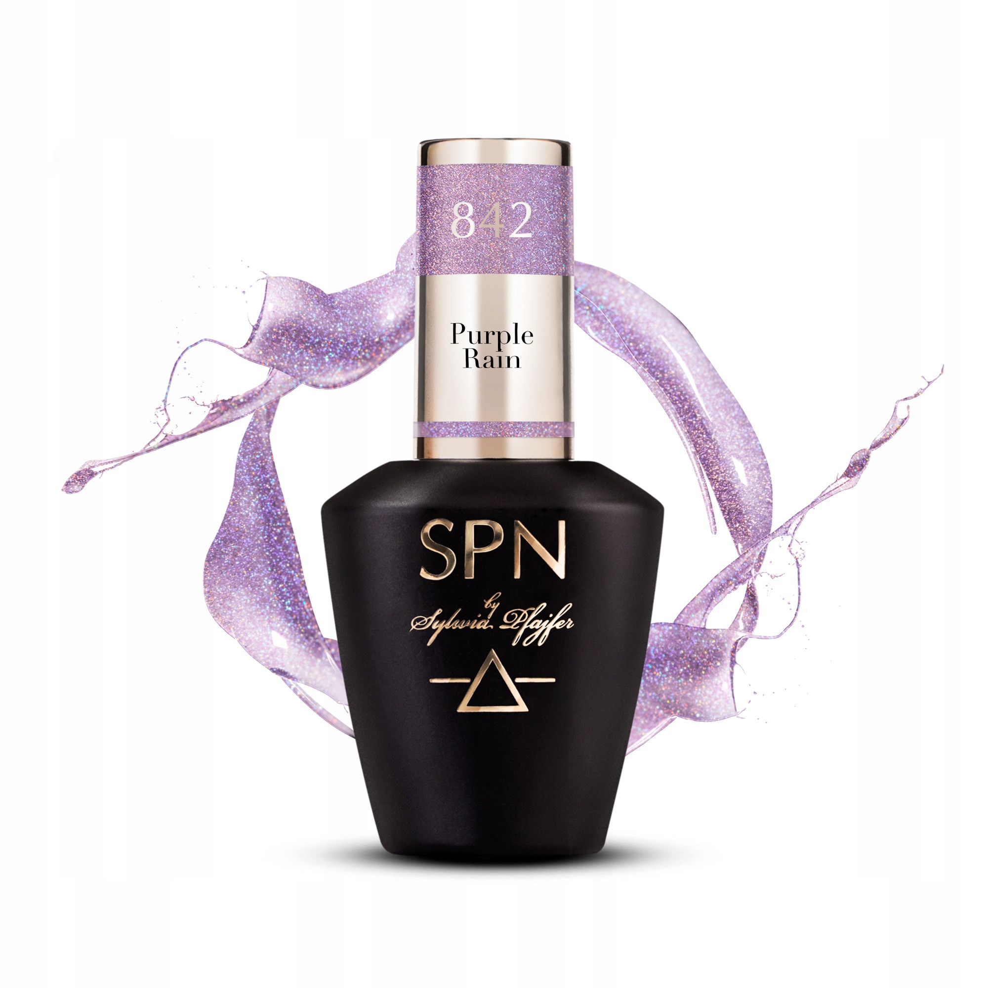 

Lakier hybrydowy 842 Purple Rain 8ml Spn Nails