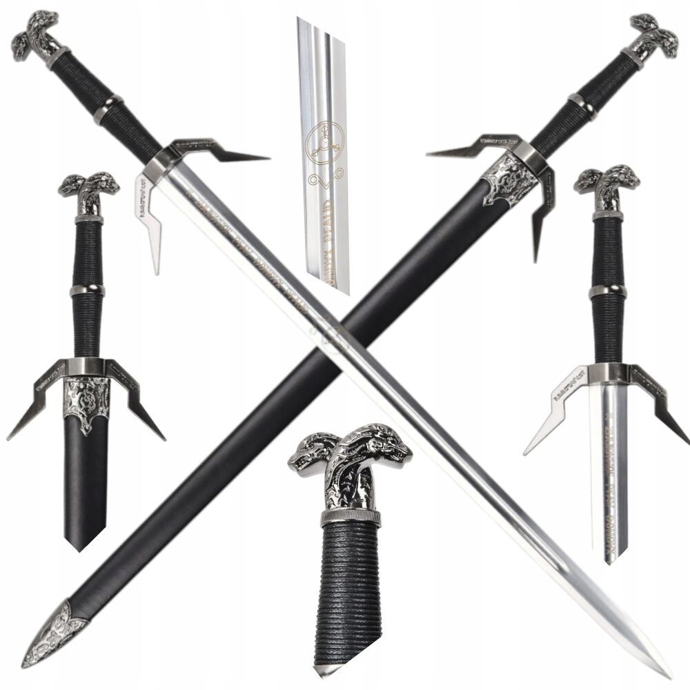 Meč Geralta inspirovaný Zaklínačem The Witcher 82 cm JT6407 dekorativní