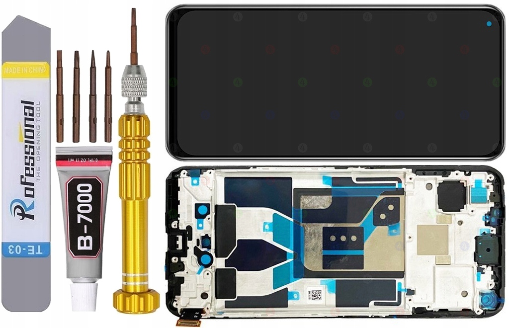 Oppo Realme Gt 5G RMX2202 Incell LCD displej Rámeček