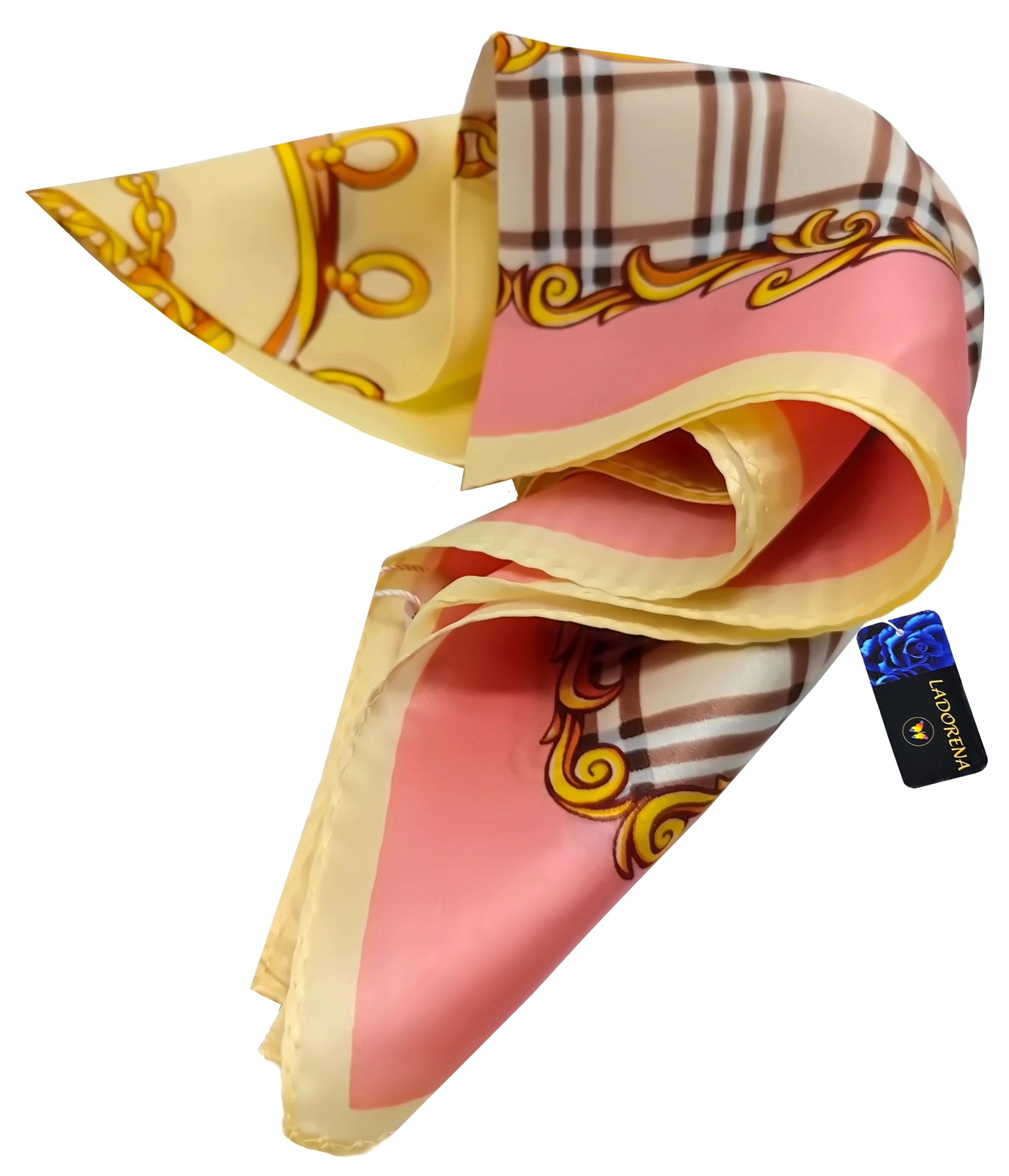 APASZKA 100% JEDWAB NATURALNY MORWOWY JEDWABNA CHUSTA MARKA JAKOŚĆ SHQ Marka LADORENA