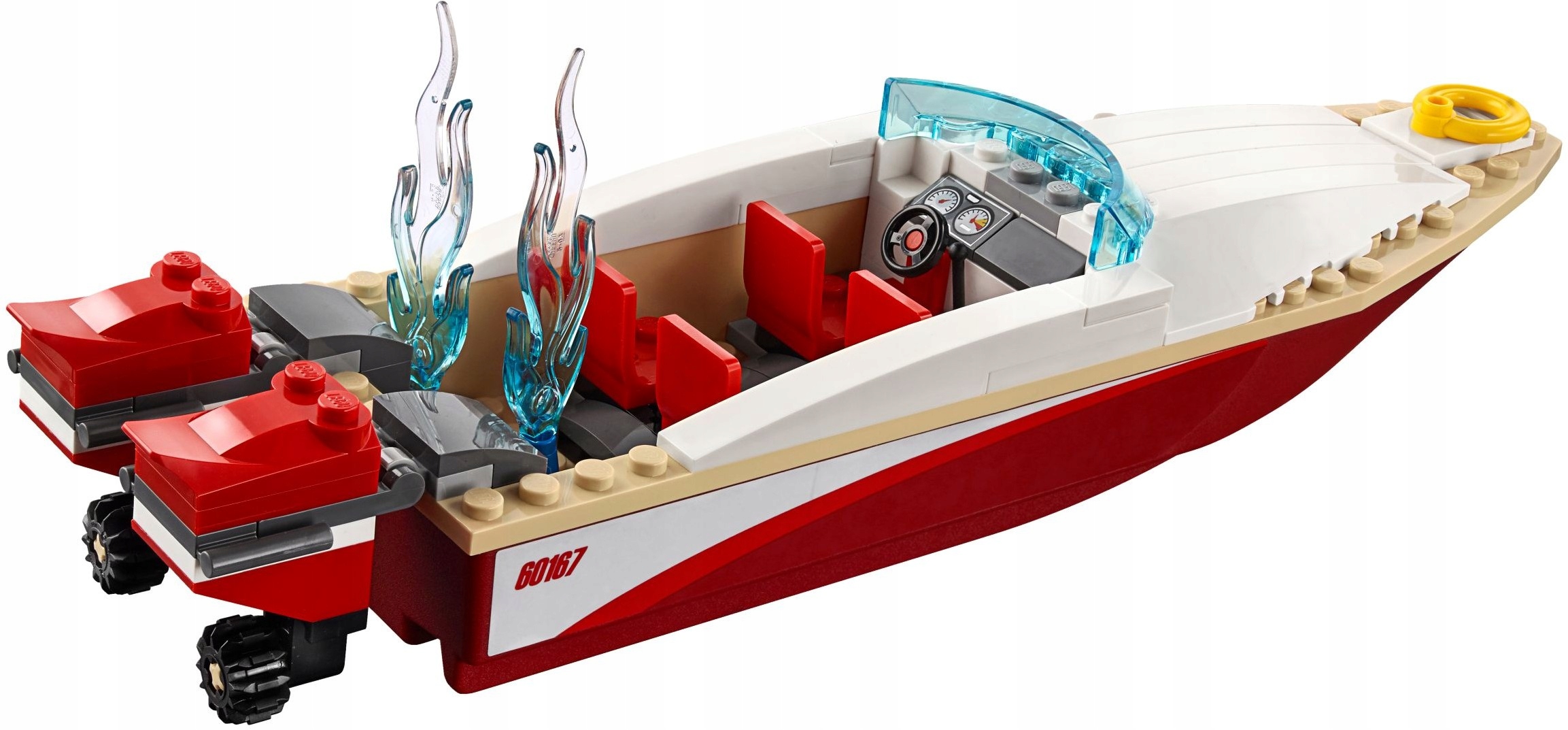 LEGO CITY 60167 Kwatera Straży Przybrzeżnej Statek Helikopter Łódka Rekin Płeć chłopcy dziewczynki